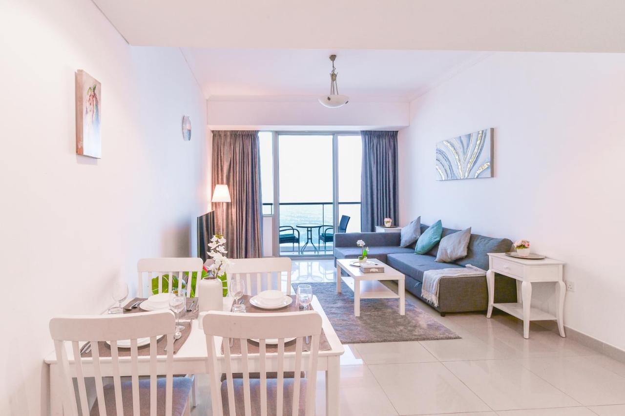 Scenic High Floor 1Br At Ocean Heights, Dubai Marina By Maxx Value Homes Bagian luar foto