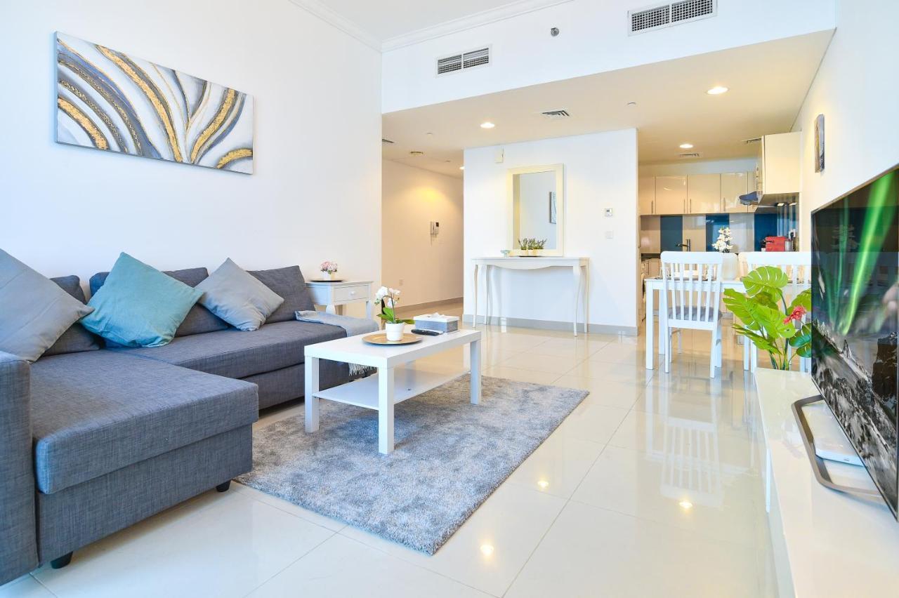 Scenic High Floor 1Br At Ocean Heights, Dubai Marina By Maxx Value Homes Bagian luar foto